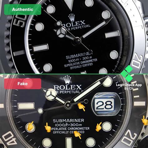 how to tell a real rolex submariner|is my rolex submariner real.